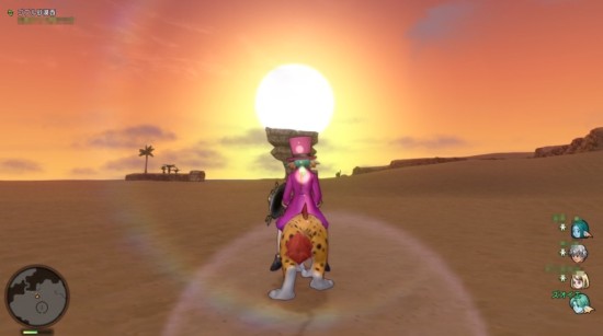 （今日の一枚）ゴブル砂漠に大きな電球が！